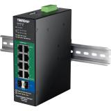 Trendnet - TI-PG103I switch Gestionado Gigabit Ethernet (10/100/1000) Energía sobre Ethernet (PoE) Negro