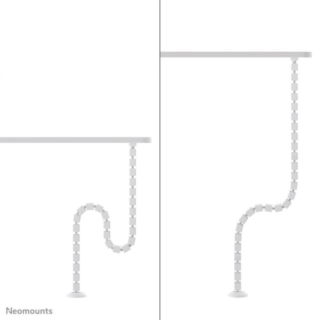 Neomounts - ADS06-132WH Organizador vertebral de cables - fijación magnética - universal