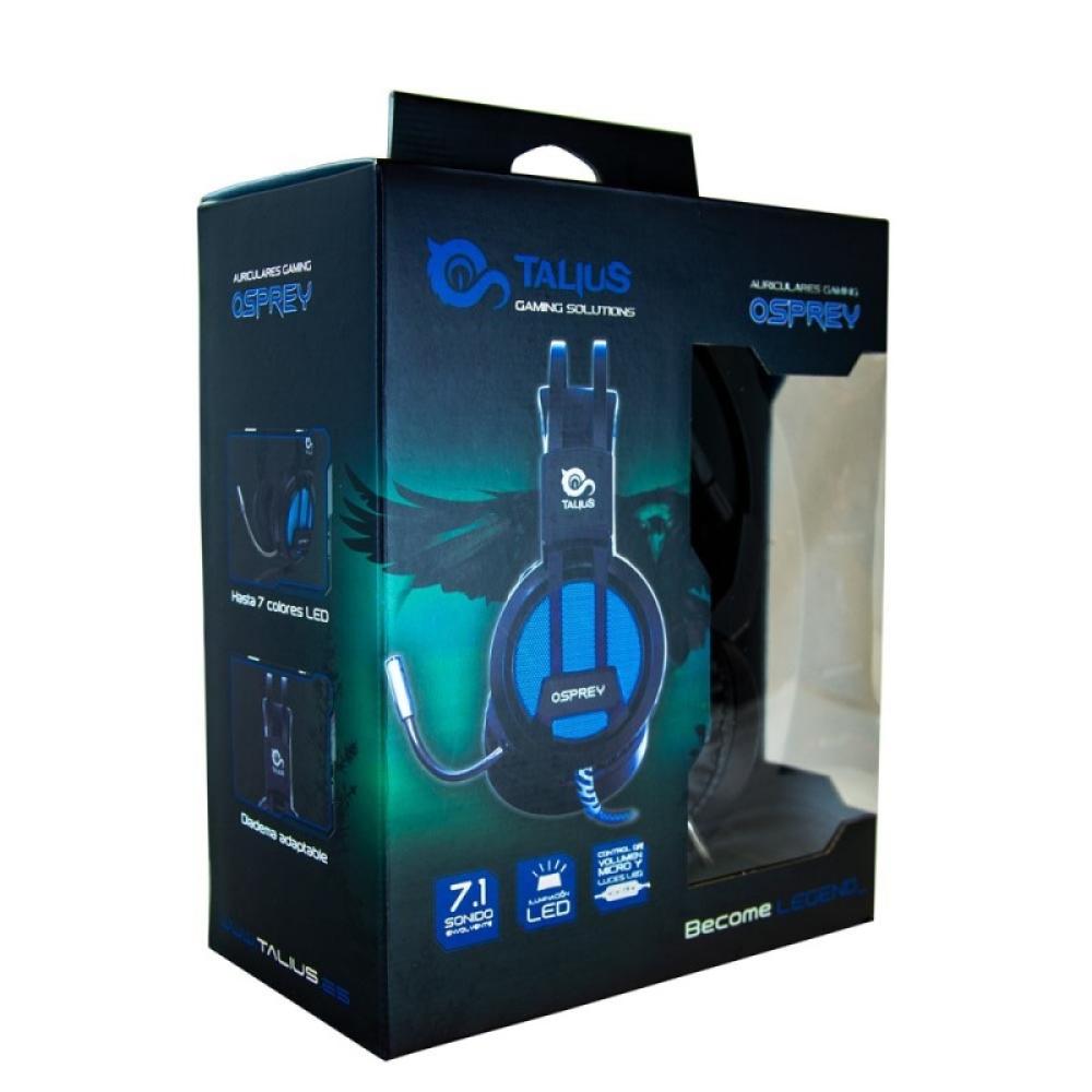 TALIUS - auricular gaming Osprey 7.1 USB con microfono