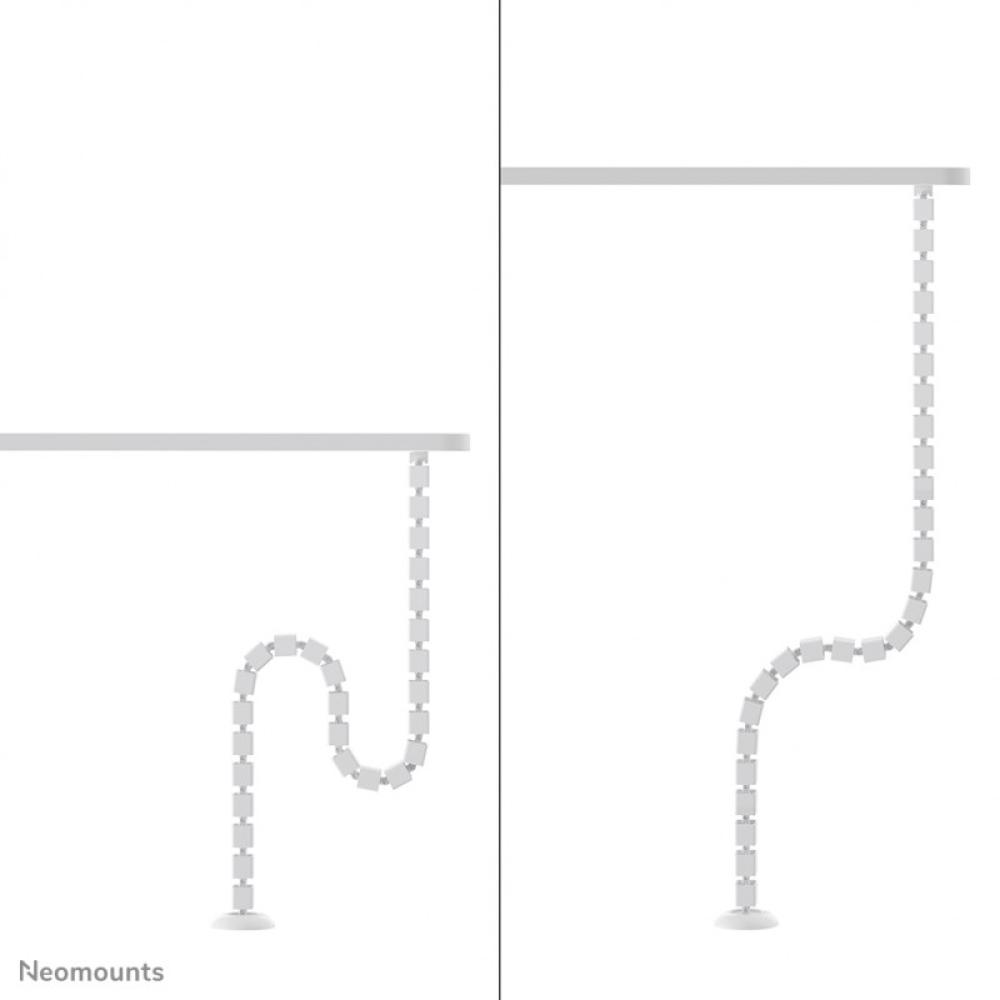 Neomounts - ADS06-130WH Organizador vertebral de cables - fijación con tornillos - universal