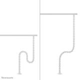 Neomounts - ADS06-130WH Organizador vertebral de cables - fijación con tornillos - universal