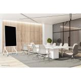 Neomounts - FL50-515WH1 Carro Samsung Flip 55-65" - giratorio - instalación rápida