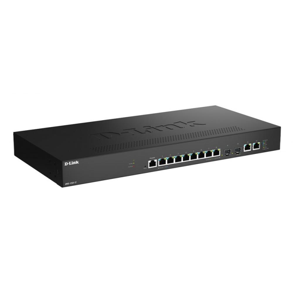 D-Link - DMS-1250-12/E switch Gestionado L2 10G Ethernet (100/1000/10000) Negro