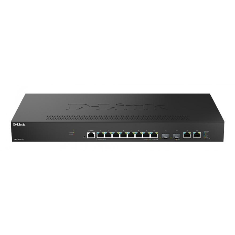 D-Link - DMS-1250-12/E switch Gestionado L2 10G Ethernet (100/1000/10000) Negro