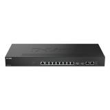 D-Link - DMS-1250-12/E switch Gestionado L2 10G Ethernet (100/1000/10000) Negro
