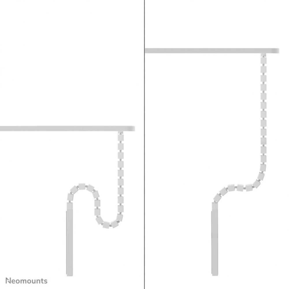 Neomounts - ADS06-133WH Organizador vertebral de cables - fijación con tornillos - universal