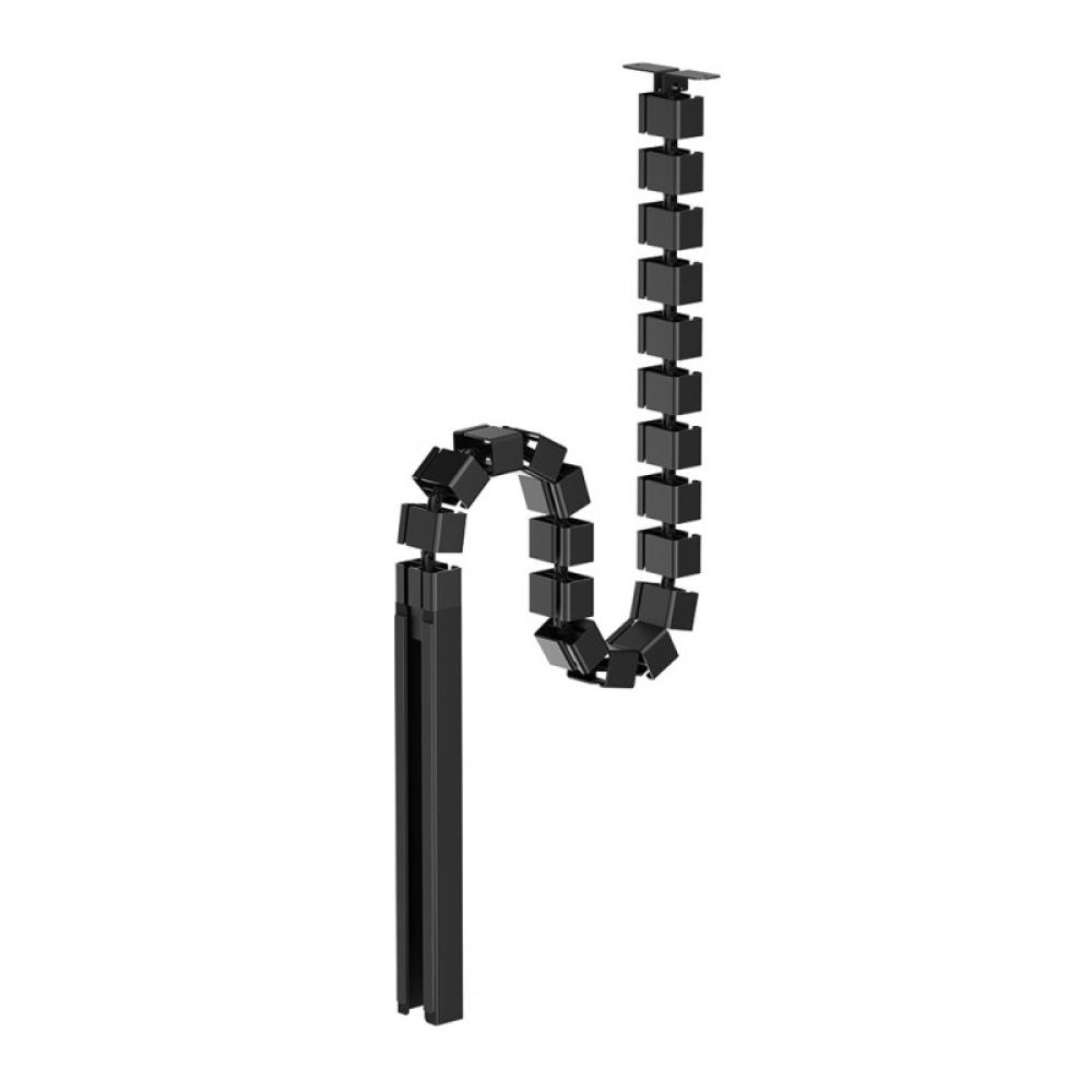 Neomounts - ADS06-133BL Organizador vertebral de cables - fijación con tornillos - universal