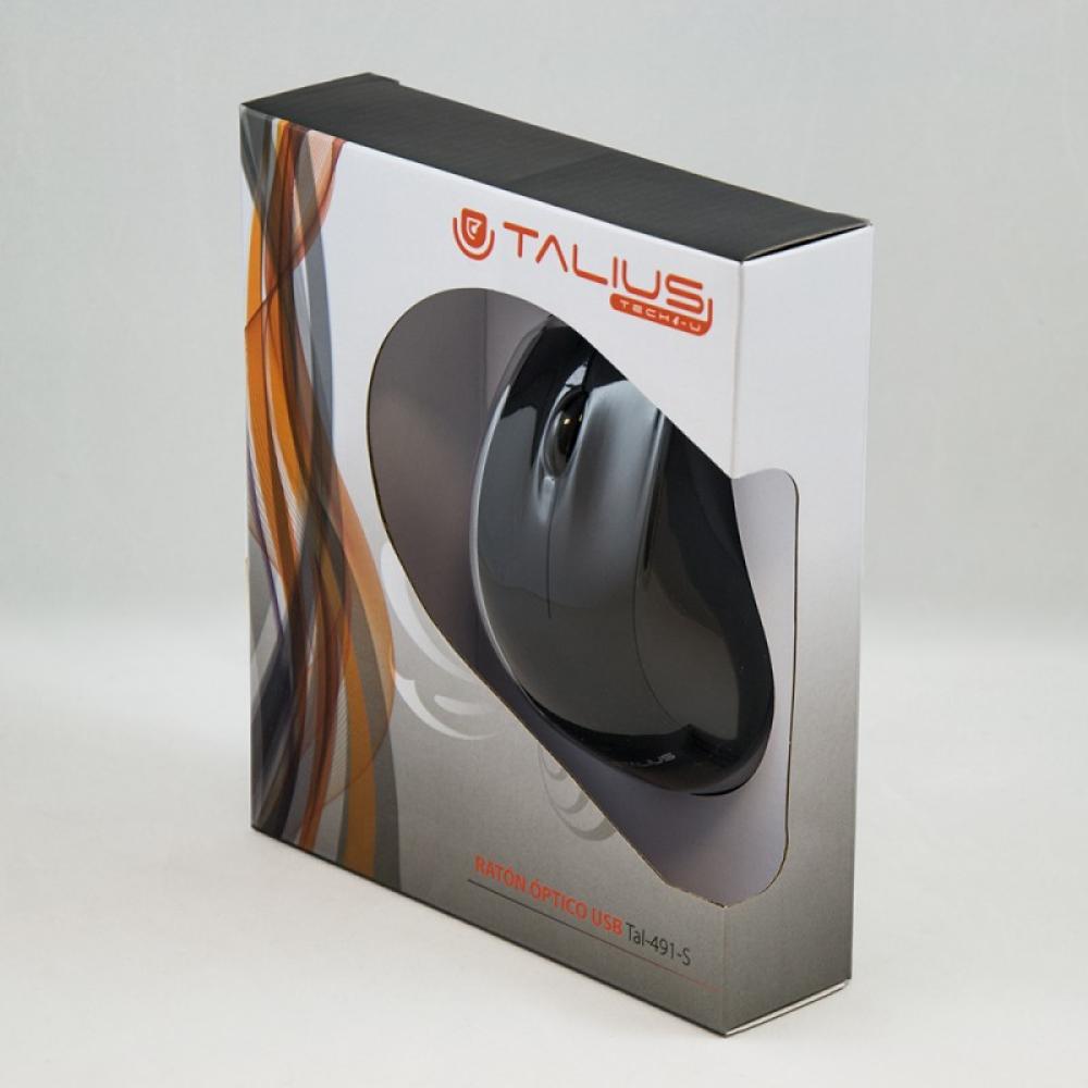 TALIUS - raton 491-S optico USB black