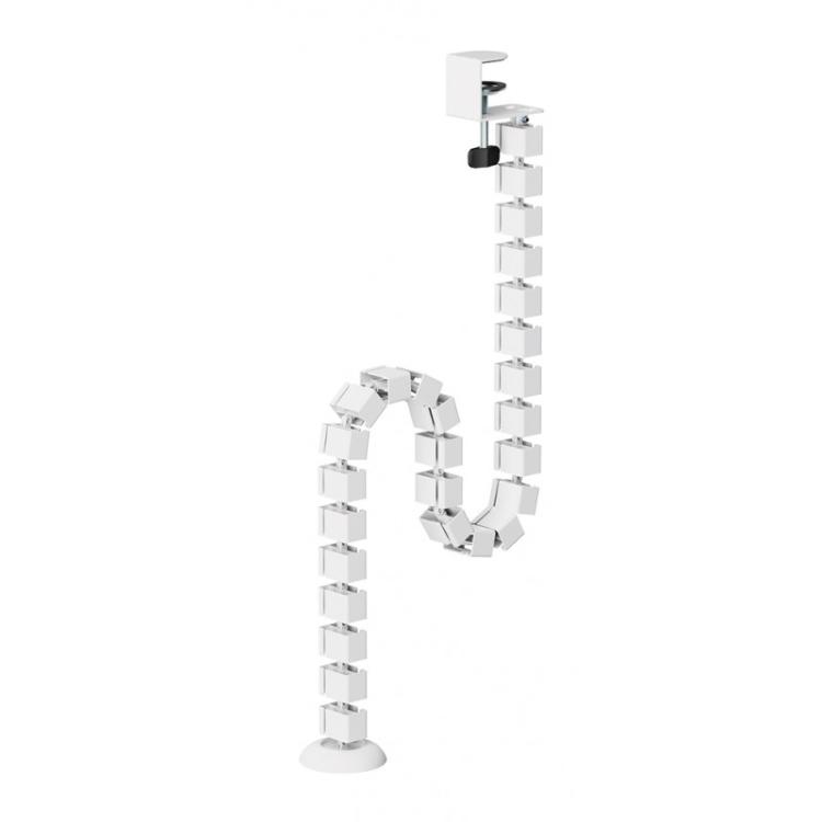 Neomounts - ADS06-131WH Organizador vertebral de cables - montaje de abrazadera - universal