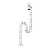 Neomounts - ADS06-131WH Organizador vertebral de cables - montaje de abrazadera - universal