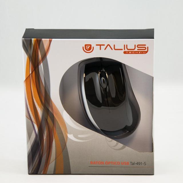 TALIUS - raton 491-S optico USB black