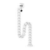 Neomounts - ADS06-131WH Organizador vertebral de cables - montaje de abrazadera - universal