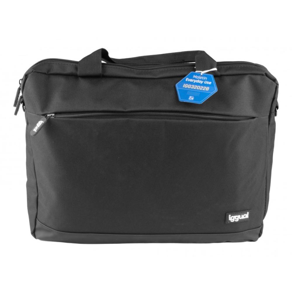 iggual - Maletín portátil 15.6" Everyday Use negro