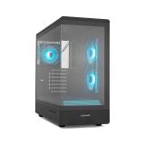 NOX - Hummer NXHUMMERSIGNALBK carcasa de ordenador Midi Tower Negro