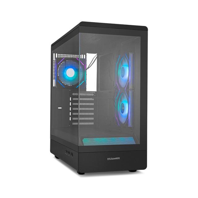 NOX - Hummer NXHUMMERSIGNALBK carcasa de ordenador Midi Tower Negro