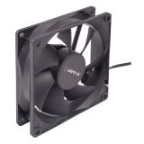 UNYKAch - 90 mm Carcasa del ordenador Ventilador 9 cm Negro