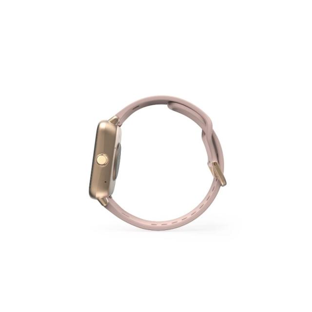 Hama - 6010 4,19 cm (1.65") TFT 44 mm Digital Pantalla táctil Rosa, Oro rosa GPS (satélite)