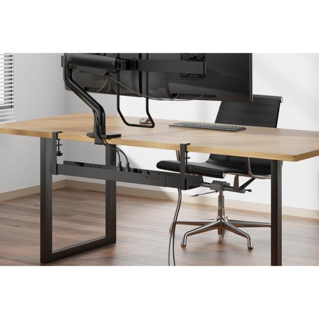 Neomounts - ADS07-120BL Bandeja para cables - montaje de abrazadera - universal