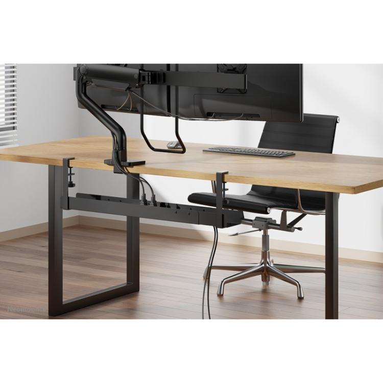 Neomounts - ADS07-120BL Bandeja para cables - montaje de abrazadera - universal