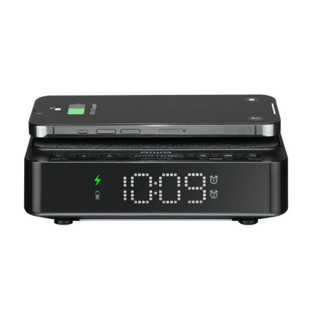 Aiwa - CR-30BK despertador Reloj despertador digital Negro