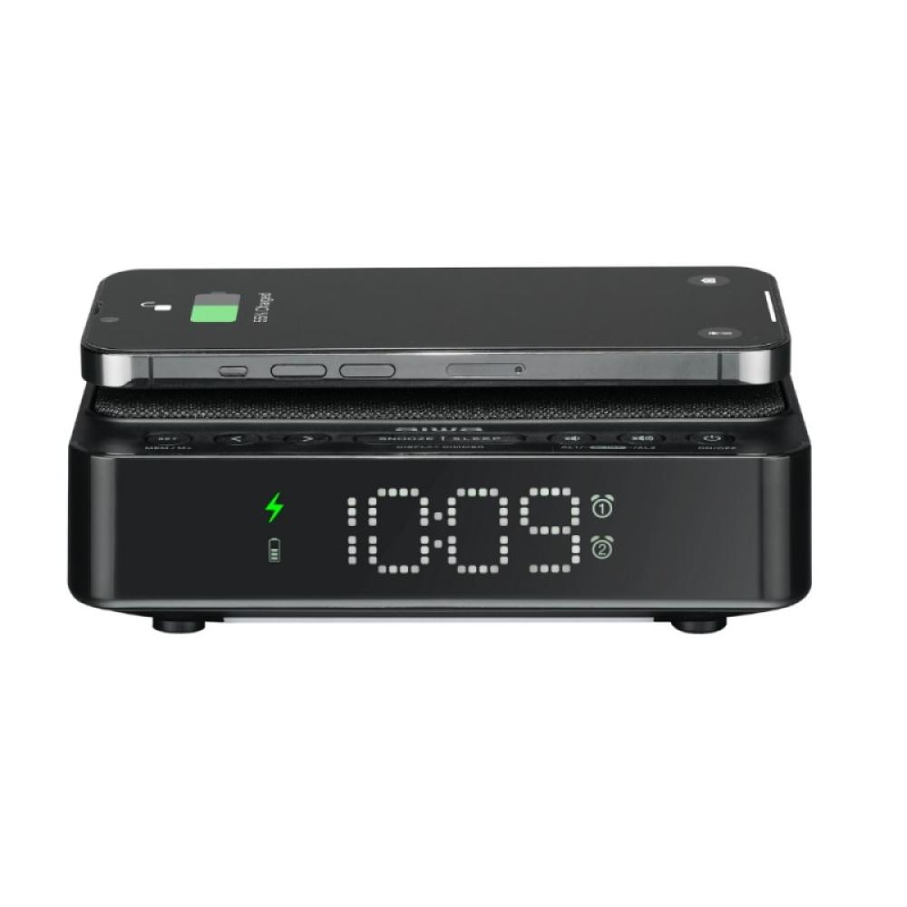 Aiwa - CR-30BK despertador Reloj despertador digital Negro