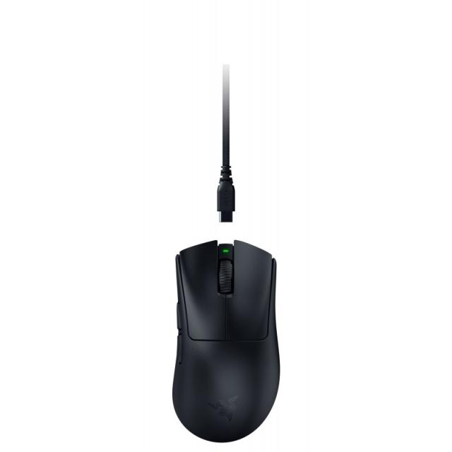 Razer - DeathAdder V4 Pro ratón Juego mano derecha RF Wireless + USB Type-A Óptico 45000 DPI - RZ01-05330100-R3G1