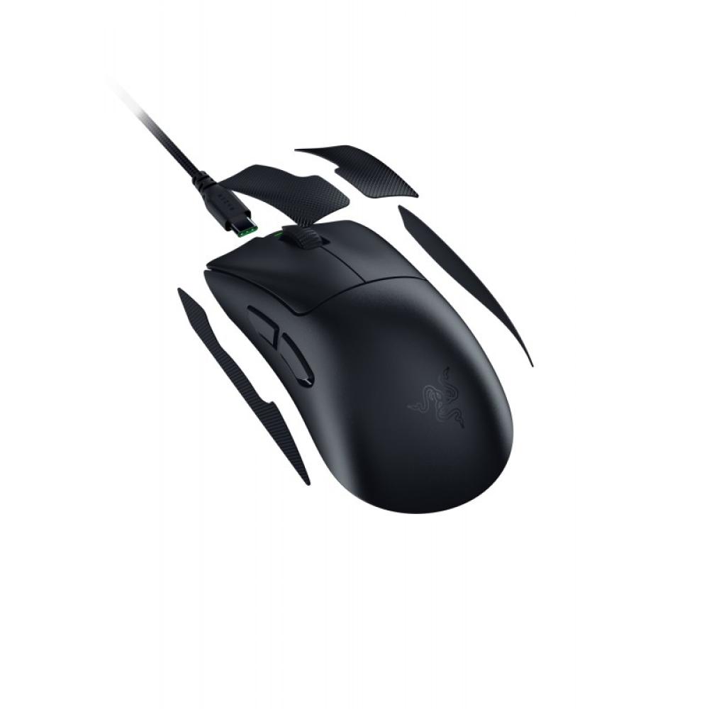 Razer - DeathAdder V4 Pro ratón Juego mano derecha RF Wireless + USB Type-A Óptico 45000 DPI - RZ01-05330100-R3G1