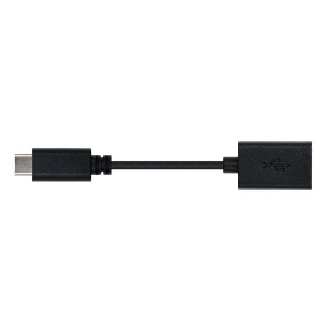Nanocable - USB 2.0, 0.15m cable USB 0,15 m USB C USB A Negro