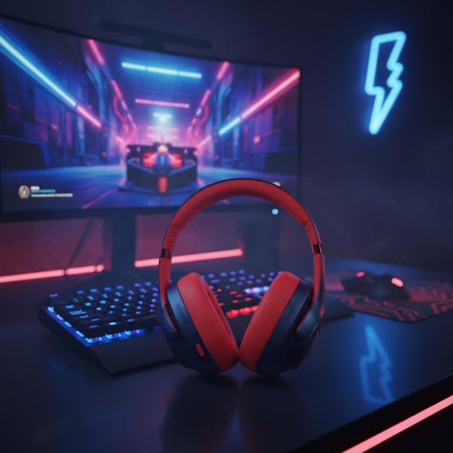 Red Bull Racing - RB-HP130 auricular y casco Auriculares True Wireless Stereo (TWS) Diadema Llamadas/Música/Deporte/Uso diario B