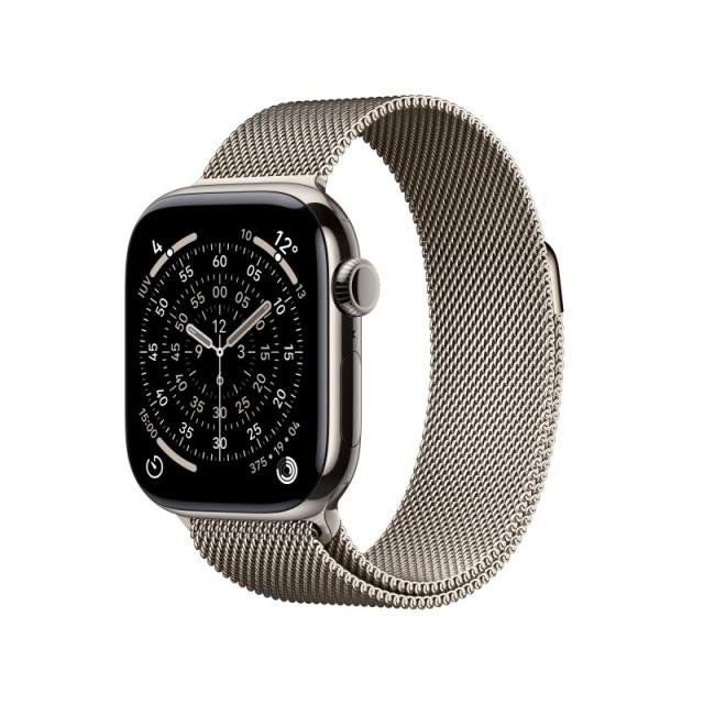 Apple - Watch Series 11 OLED 42 mm Digital 374 x 446 Pixeles Pantalla táctil 5G Titanio Wifi GPS (satélite) - MF8P4QL/A