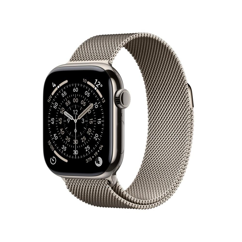 Apple - Watch Series 11 OLED 42 mm Digital 374 x 446 Pixeles Pantalla táctil 5G Titanio Wifi GPS (satélite) - MF8P4QL/A