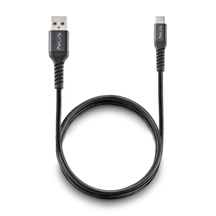 NGS - KNOT-AC cable USB USB 2.0 1 m USB A USB C Negro