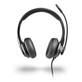 NGS - VOX605 USB-C Auriculares Alámbrico Diadema Llamadas/Música USB Tipo C Negro