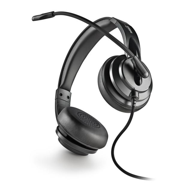 NGS - VOX605 USB-C Auriculares Alámbrico Diadema Llamadas/Música USB Tipo C Negro