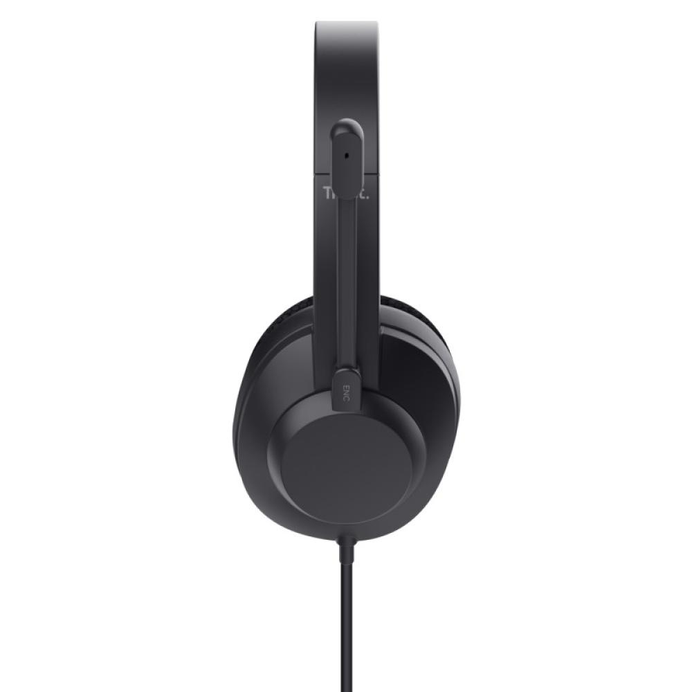Trust - Ayda Max Auriculares Alámbrico Diadema Llamadas/Música USB Type-C / USB Type-A Negro