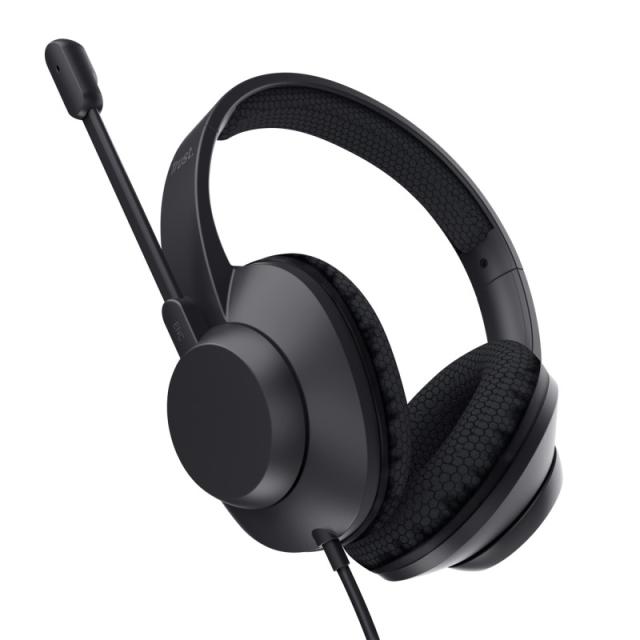 Trust - Ayda Max Auriculares Alámbrico Diadema Llamadas/Música USB Type-C / USB Type-A Negro