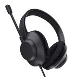 Trust - Ayda Max Auriculares Alámbrico Diadema Llamadas/Música USB Type-C / USB Type-A Negro