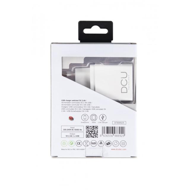 DCU Advance Tecnologic - 37300525 cargador de dispositivo móvil Monitor de vídeo para bebé, Lector de código, Barbero eléctrico,