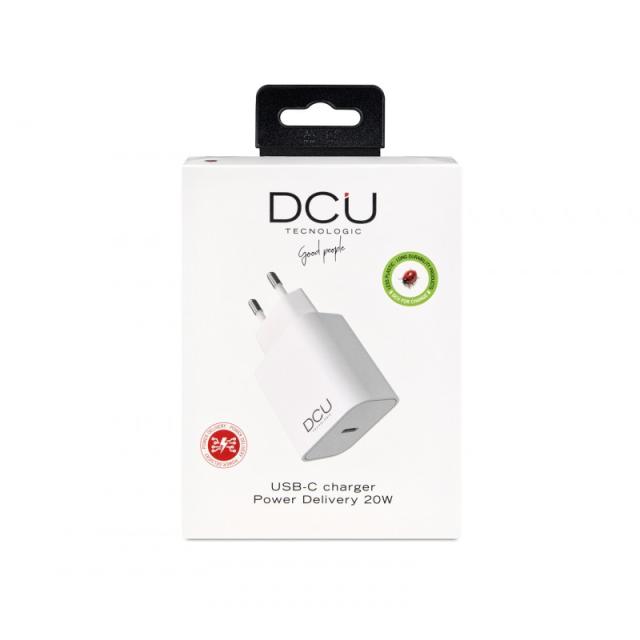 DCU Advance Tecnologic - 37300720 cargador de dispositivo móvil Universal Blanco USB Auto