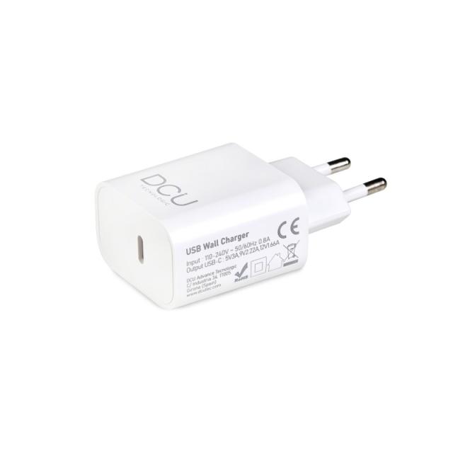 DCU Advance Tecnologic - 37300720 cargador de dispositivo móvil Universal Blanco USB Auto