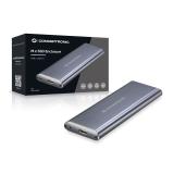 Conceptronic - HDE01G caja para disco duro externo Caja externa para unidad de estado sólido (SSD) Gris M.2