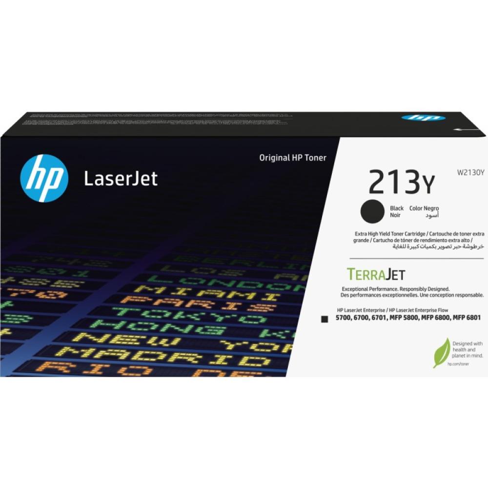 HP - Cartucho de tóner Original LaserJet 213Y de capacidad superior negro