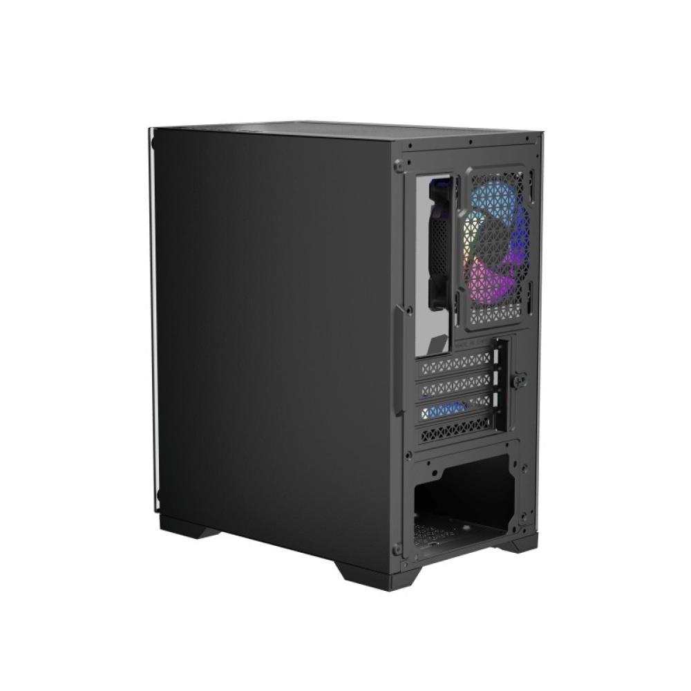 KeepOut - XC-201 GLASS carcasa de ordenador Negro