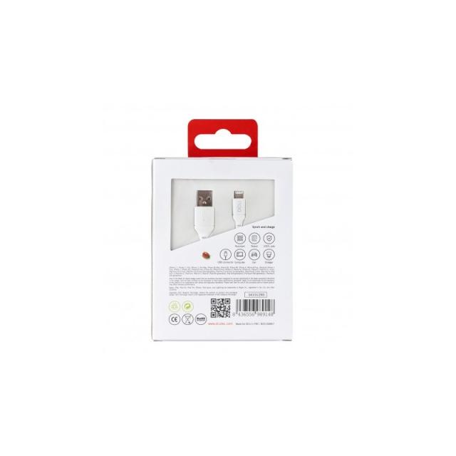 DCU Advance Tecnologic - 34101290 cable de conector Lightning 1 m Blanco