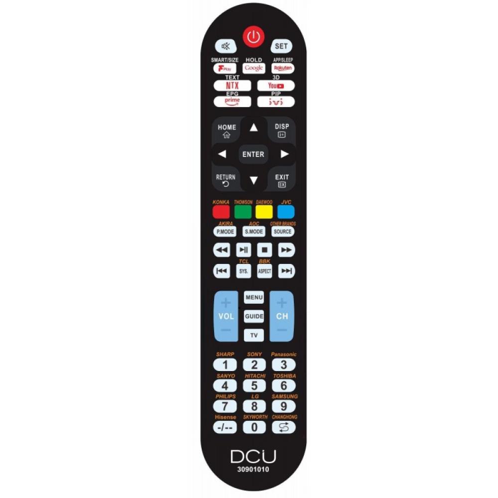 DCU Advance Tecnologic - 30901010 mando a distancia IR inalámbrico TV Botones