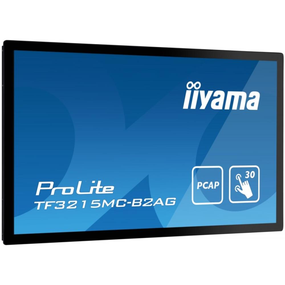 iiyama - ProLite TF3215MC-B2AG pantalla para PC 80 cm (31.5") 1920 x 1080 Pixeles Full HD LED Pantalla táctil Quiosco Negro