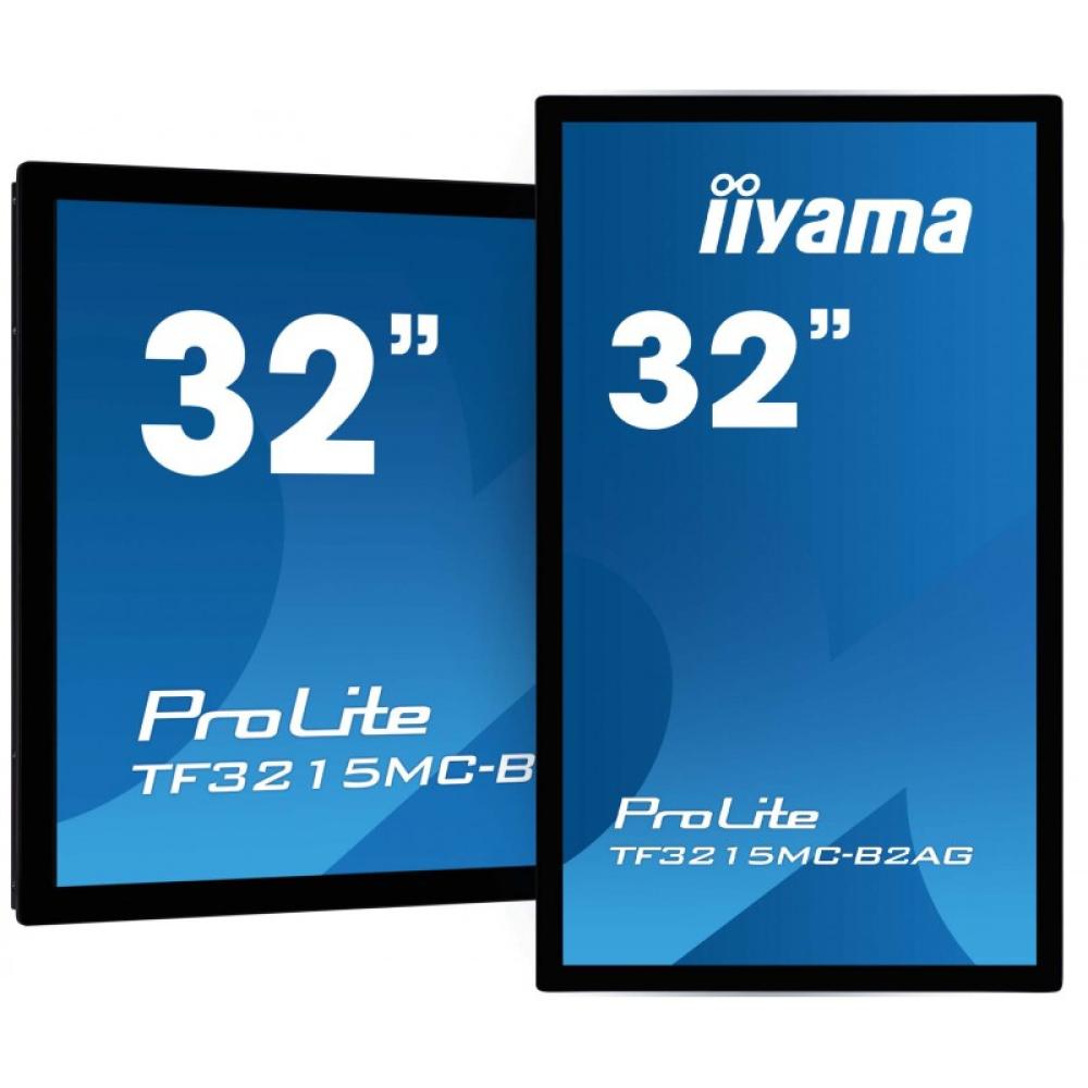 iiyama - ProLite TF3215MC-B2AG pantalla para PC 80 cm (31.5") 1920 x 1080 Pixeles Full HD LED Pantalla táctil Quiosco Negro