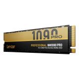 Lexar - Professional NM1090 PRO 1 TB M.2 PCI Express 5.0 NVMe 3D TLC NAND
