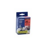 Brother - TZ-461 cinta para impresora de etiquetas Negro sobre rojo