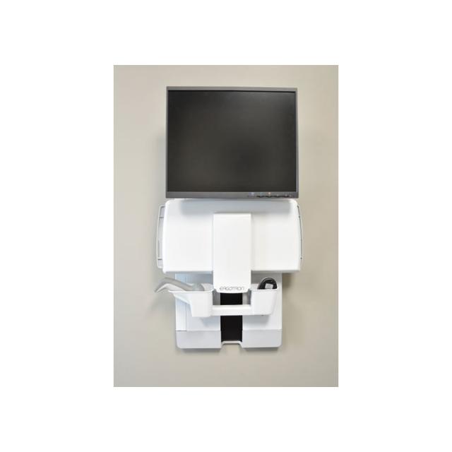 Ergotron - StyleView Vertical Lift, Patient Room 61 cm (24") Pared Blanco